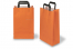 Papirsposer med hank foldbar - orange, 220 x 105 x 360 mm | Alle-konvolutter.dk